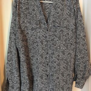 Calvin Klein Monochrome Blouse